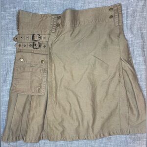 Scottish Highland Men's Tan Utility Kilt Size 40